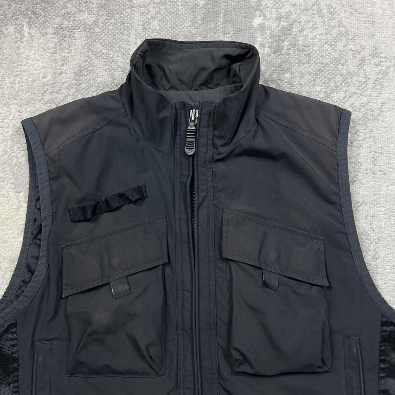 Vintage Y2K Nike ACG Gilet Bodywarmer Grey Faded Embroidered Logo image 4