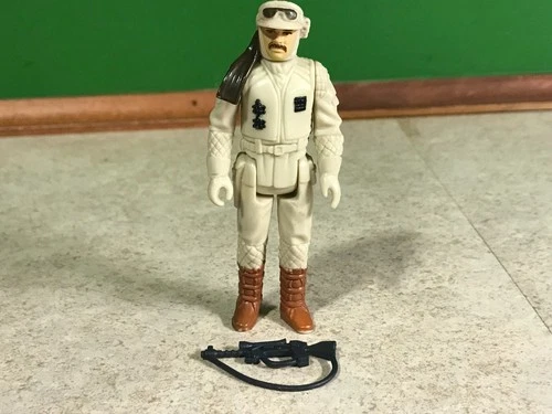 1980 Vintage Kenner Star Wars Figure Hoth Rebel Commander 100% Complete