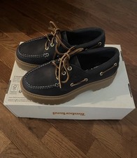 Timberland Women's Stone Street Platform Boat Shoe New