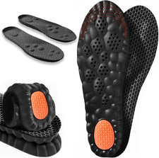 2026 New Steppers Insoles for Men Women, 4D Cloud Memory Foam Shoe Insoles Super