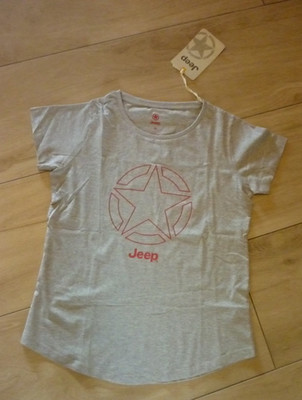 Women's T-shirt sport casual Jeep size M New