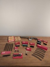 Vintage Hornby Dublo Joblot Horsebox Cart Wagons Track Etc OO Gauge