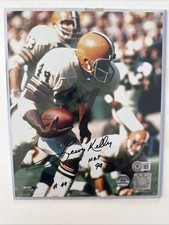 Leroy Kelly Signed Autographed 8X10 Photo COA BAS BECKETT
