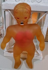 Hasbro Stretch Armstrong X-Ray Alien Orange Figure / Toy, 6" tall