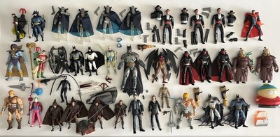 KENNER The Shadow Dark Knight Robin Hood POT NECA BATMAN vs PREDATOR Robocop Lot