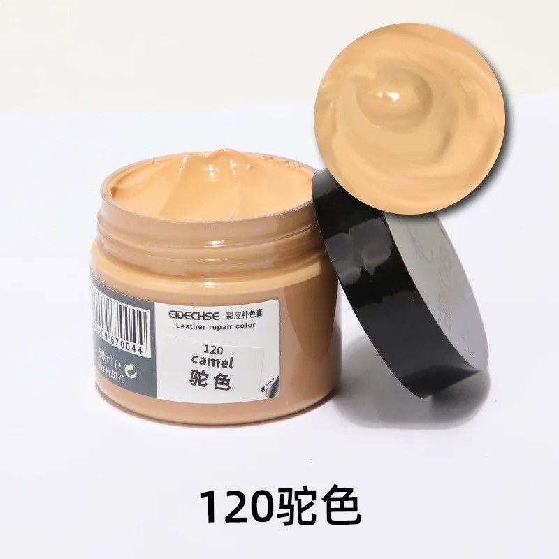 Kit Riparazione Pelle Auto Balsamo Ricolorante Pelle Liquida per Sedili Divano Scarpe Graffi foto 2