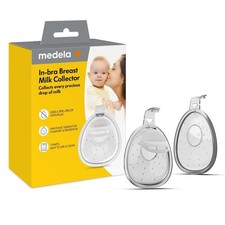 Medela InBra Milchauffangschalen Stillschalen,Muttermilchsammler Silikon BPAfrei