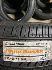 1 New 235 45 17 94w Bridgestone Drive Guard Rft All Season Run Flat Tire
