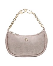 NEW Lululemon City Essentials Nano Shoulder Bag Pink Champagne Glitter w/GOLD