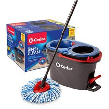 O-Cedar RinseClean Clean Water Spin Mop and Bucket System