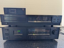 Nakamichi CR-1A Cassette Deck and OMS-1A CD Player, Remote, Excellent Condition