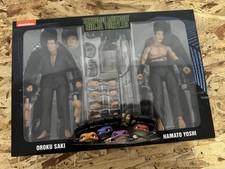 NECA TMNT Teenage Mutant Ninja Turtles Movie Oroku Saki and Hamato Yoshi 2 Pack