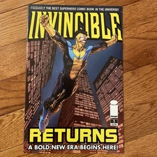 Invincible Returns # 1 / 1st Grand Regent Thragg / Viltrumite War / 2010 / NICE