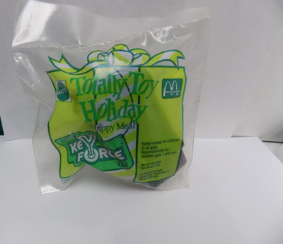 VINTAGE 1993 McDONALD'S / HOT WHEELS TOY -TOTALLY TOY HOLIDAY -KEY FORCE CAR-NIP
