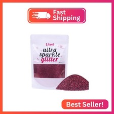 Fine Glitter for Nail Art, 100g/3.5oz Extra Fine Glitter Powder Packs for Epoxy