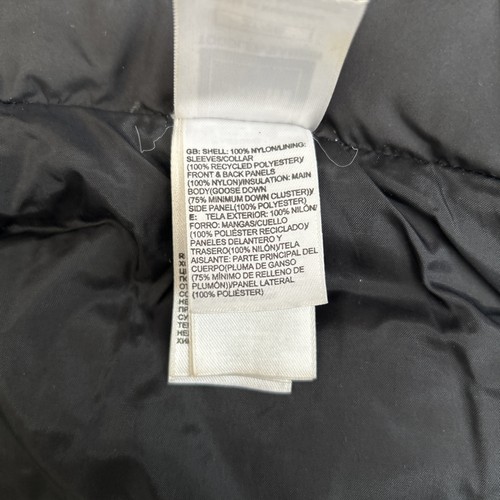 The North Face Puffer Jacket Toddler 2T 2B 550 Goose Down Black Fill Zip Coat - Picture 8 of 11