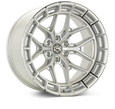 Vossen HFX-1 22x12 6x139.7 ET-44 106.1 CB Ultra Deep Silver Polished Wheel