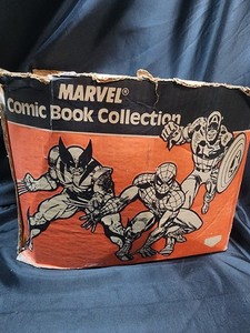 MARVEL COMICS 1989 CMC GRAPHIC COMIC BOOK COLLECTION SHORT BOX Used