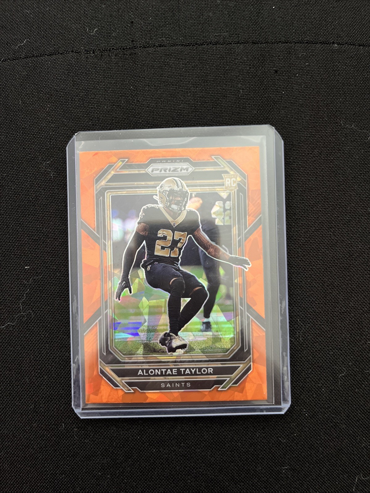 Alontae Taylor Panini Prizm #392 Orange Ice