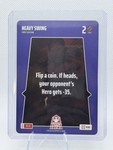 Bo Jackson Battle Arena Update Play Card- HEAVY SWING #PL-21 SP