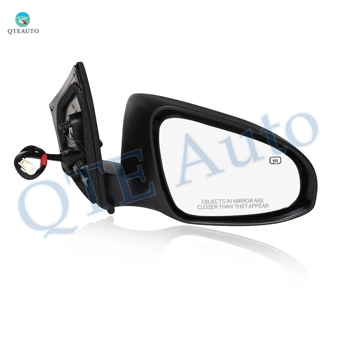 RH Power Heated Paintable Manual Folding View Mirror To 2014-2019 Toyota Corolla
