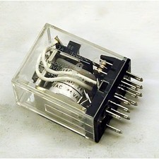 Omron, MY3-AC24, Relay, 24VAC, 3PDT, 11 Pin