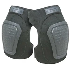 Knee Pad, Non-skid, Foam Pad, Foam Cap, hook-and-loop Closure, 2 Straps, Black,