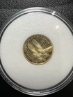 Cook Islands 2022 Double Eagle Coin 1/10 oz .24 , .0239 Troy oz 24% Gold