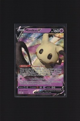 mimikyu v pokemon card Mimikyu VMAX