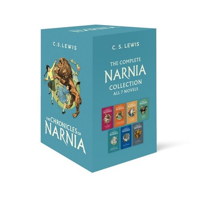 The Chronicles of Narnia 7 Books Set by C.S. Lewis Paperback Boxset