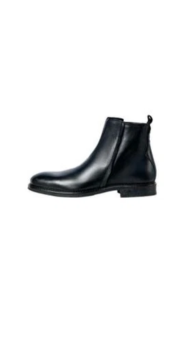 Zapatos JACK & JONES Hombre Gris JFWWILSON LEATHER BOOT 12177308 Antracita