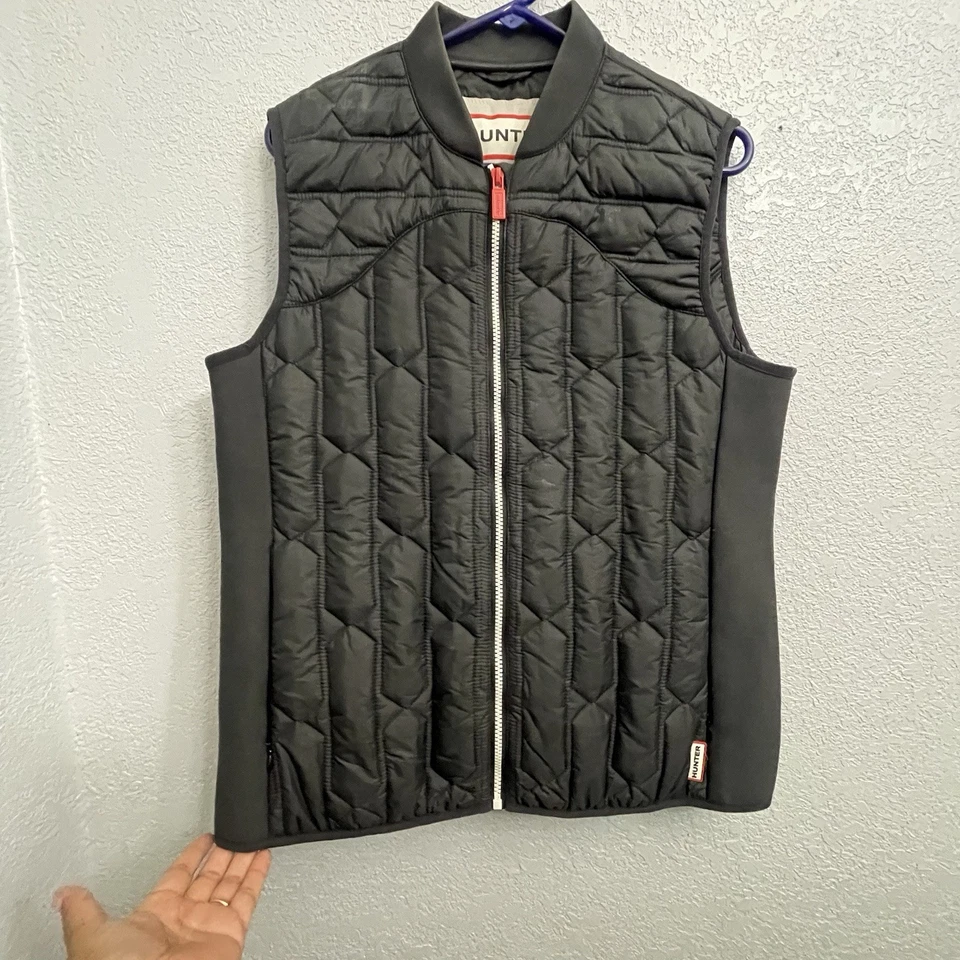 Hunter Men’s Original Midlayer Vest Dark Slate Large - Image 2 of 4