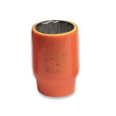 1PC Cementex IS38-18M Insulated 3/8'' Square Drive Socket, 18mm