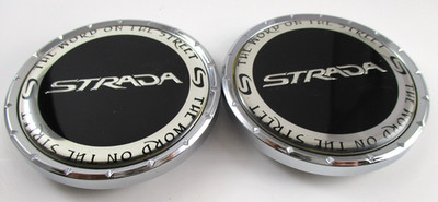 STRADA 2 1/2'' (back)  CUSTOM WHEEL CENTER CAP* #C-ZW-1/ #81192085F-1  (2 CAPS)