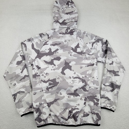 Nike Jacke Herren Small Dri-FIT Kapuze Full Zip Windbreaker Camo AQ1149-092 - Bild 9 von 10