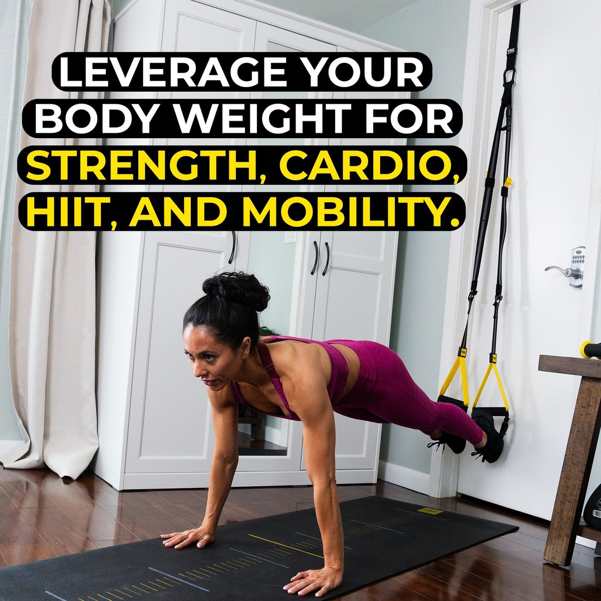 TRX All-in-ONE Suspension Training System Full Body Workout For