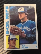 1984 Topps - Jim Acker #359 (RC) Toronto Blue Jays Rookie 