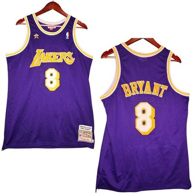 Mitchell & Ness Jersey Mens 48 XL 1998 Kobe Bryant #8 All Star Lakers Hardwood