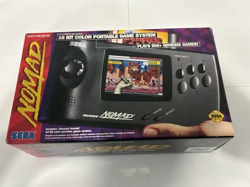 Sega Nomad Genesis Handheld Console Vintage Doesn’t Work Blank Screen