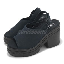 Converse Chuck 70 De Luxe Heel Mule Black Men Platform Casual High Heel A12567C