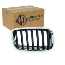 DIEDERICHS KÜHLERGRILL NIERE CHROM SILBER LINKS passend für BMW X5 | 1291143