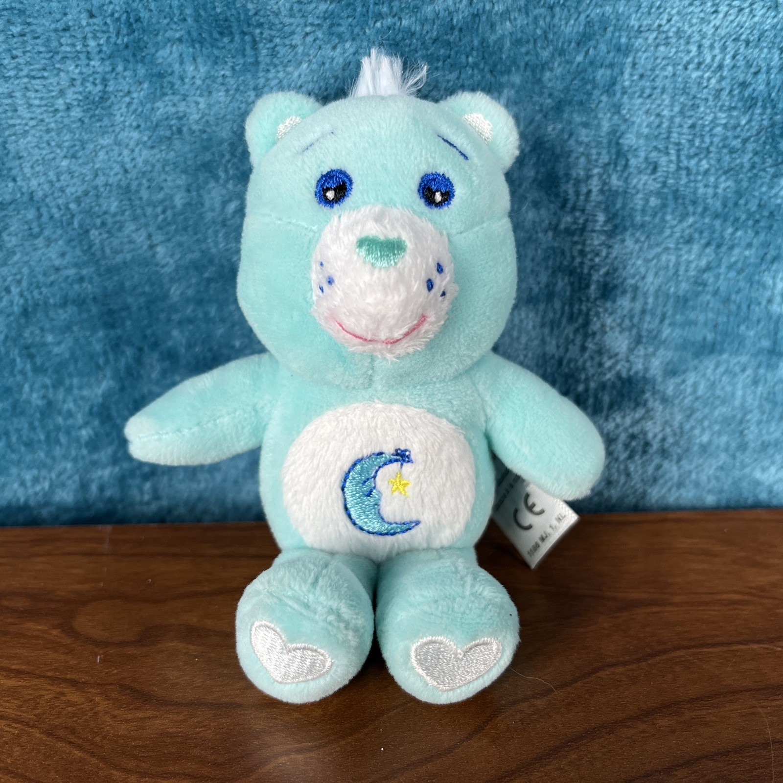 American Girl Doll Courtney Blue Mini Care Bear Plush Bedtime 5
