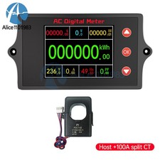 Digital Electricity Power Consumption Meter Voltage Current Power Energy Monitor