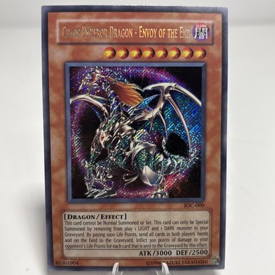 Chaos Emperor Dragon Envoy of the End IOC-000 mint condition 