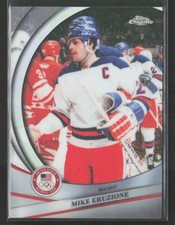 Mike Eruzione 2026 Topps Chrome U.S. Winter Olympic Team Hopefuls #197 Refractor