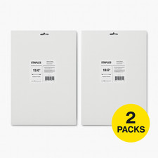 2pk Staples 41939 Privacy Filter AntiGlare 19in 16x10 Monitor Black New