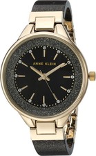 Anne Klein Women s Premium Crystal Accented Resin Bangle
