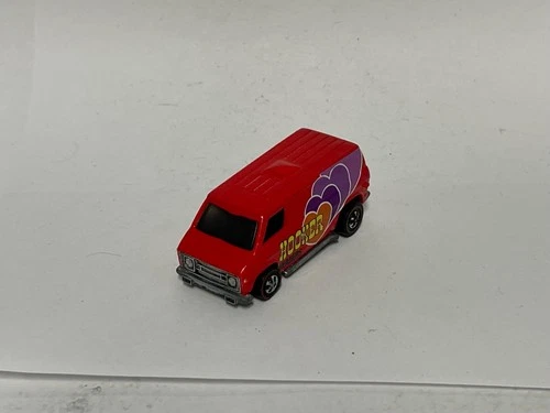 Restored/Custom Hot Wheels Redline - 1975 - Van - Red w/Hooker Headers Decals