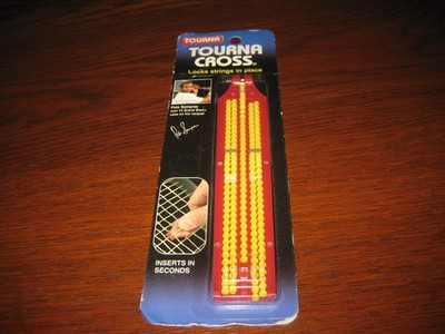 Tourna Cross String Savers   Pete Sampras Endorsed   Locks Strings in Place