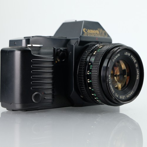 Canon T70 35mm SLR Film Camera + 50mm f/1.8 Lens & 70-210mm f/4 FD Mount Kit - Picture 20 of 20